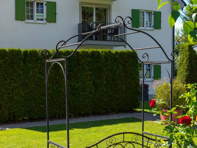 Außenansicht Hotel Villa Ludwig aus dem Garten