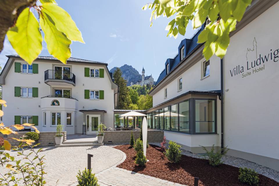 Außenansicht Hotel Villa Ludwig