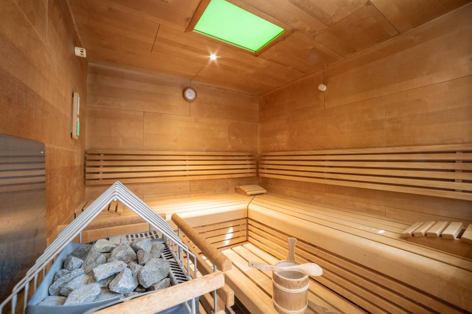 Innenansicht Sauna