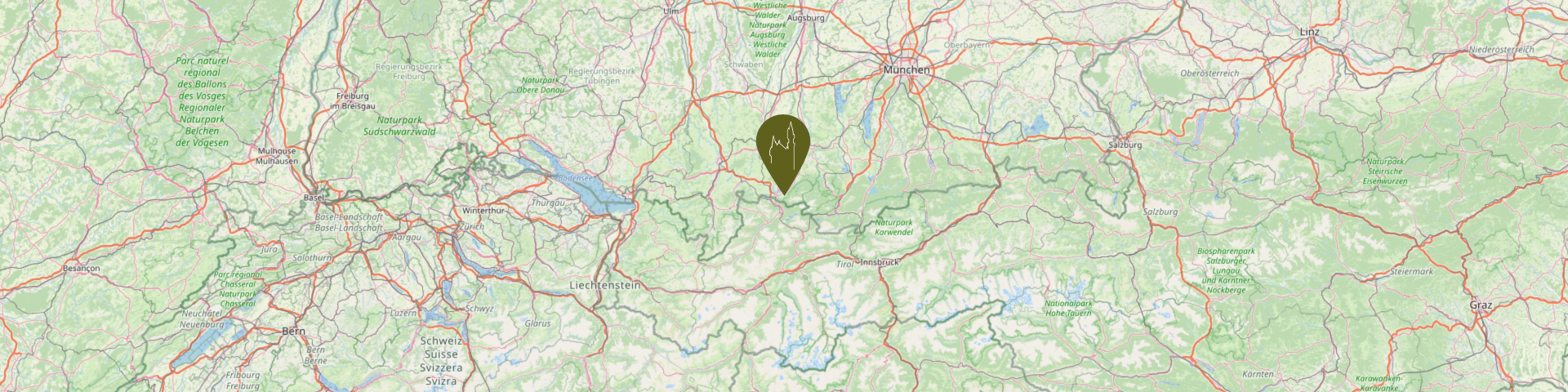 Map of the area